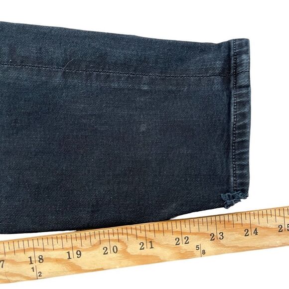 Citizens of Humanity Rocket Crop Highrise Skinny Crop Black Women's 28 - Picture 13 of 13